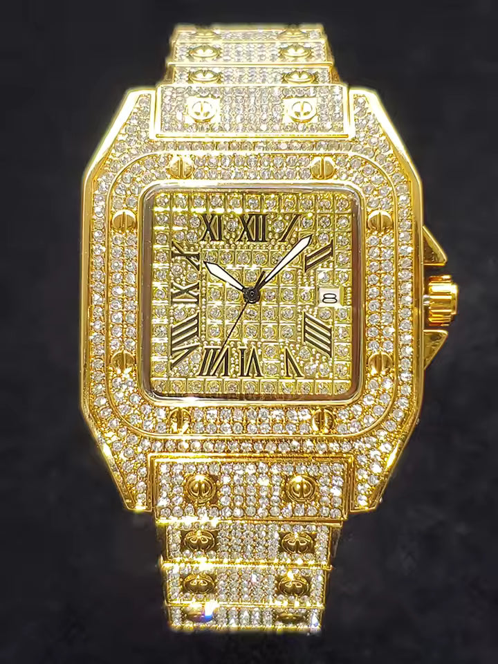 Reloj diamantado ICE VVS - HAVANNA CUBAN